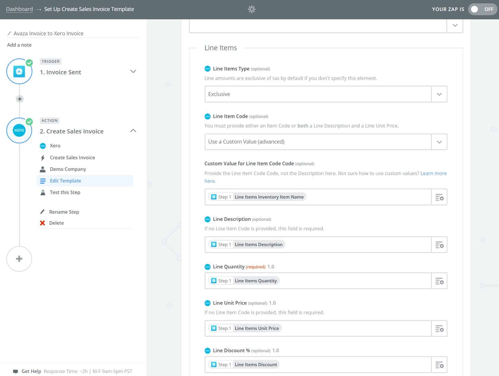 Avaza integration with Xero - Avaza.com