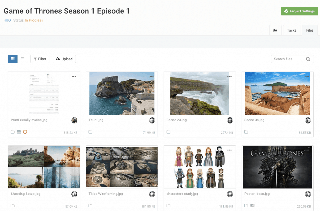 Beautiful File Previews in Grid-View