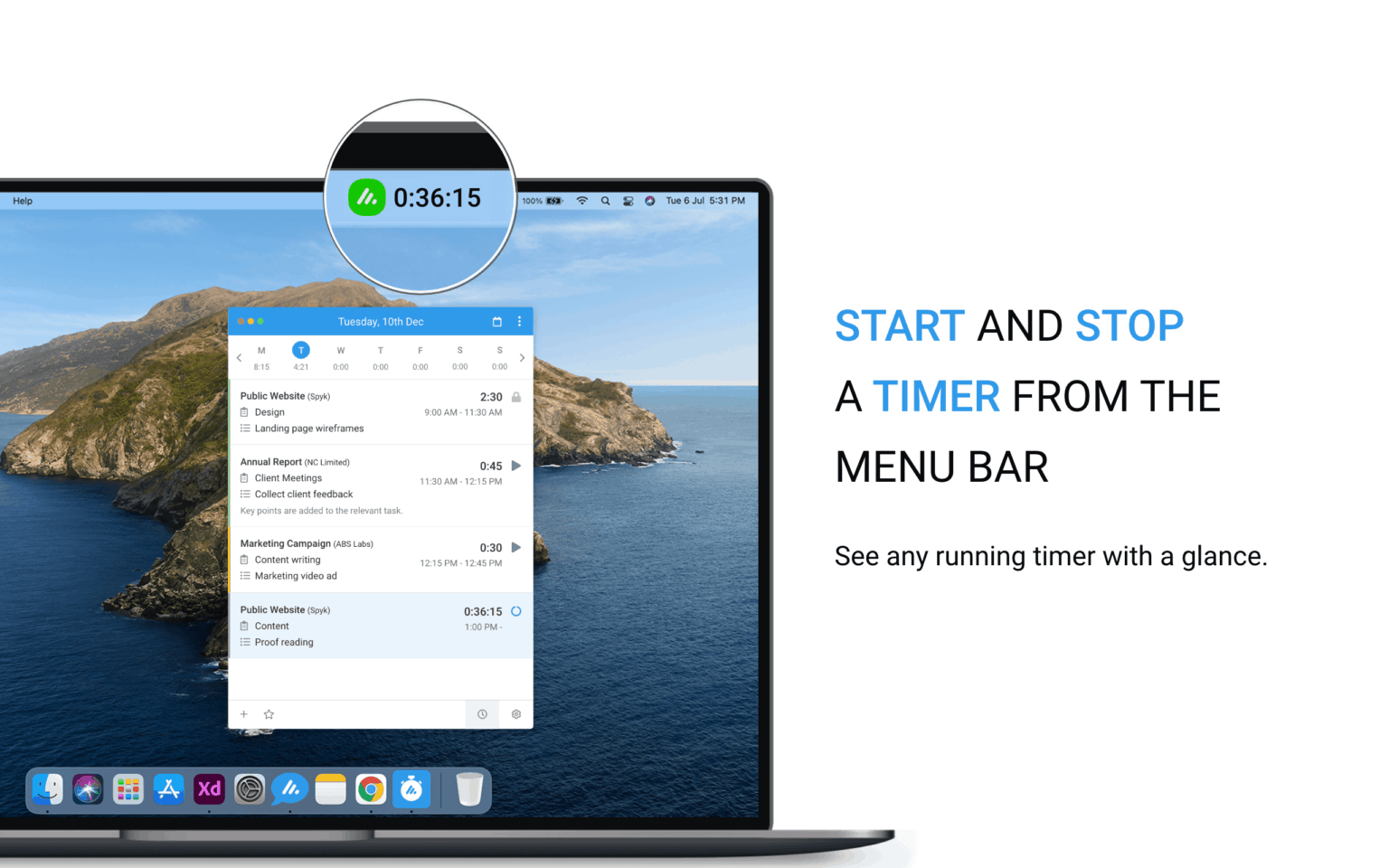 Introducing Avaza Timesheets for Mac